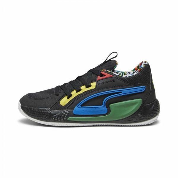 Obuwie Koszykarskie dla Dorosłych Puma  Court Rider Chaos Czarny