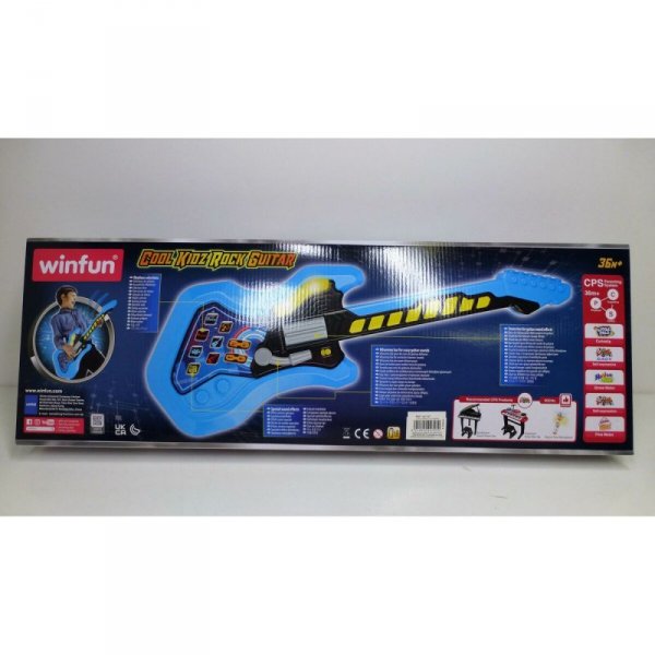 Gitara Dziecięca Winfun Cool Kidz Elektryczna 63 x 20,5 x 4,5 cm (6 Sztuk)
