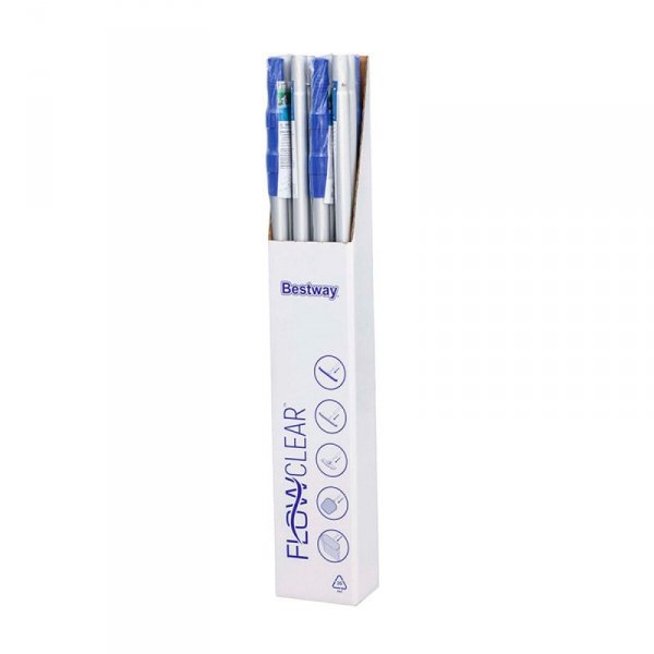 Bestway Aluminiowy Teleskopowy Kij do Basenu 457 cm Ogród 58702