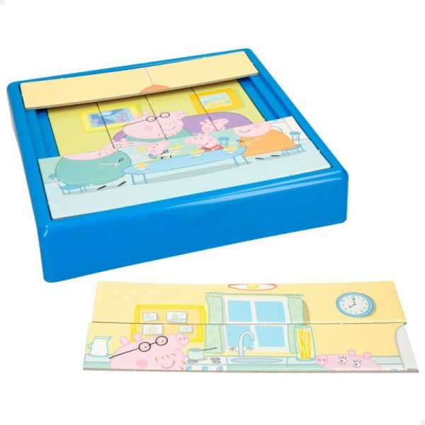 Puzzle dla dzieci Peppa Pig 25 Części 19 x 4 x 19 cm (6 Sztuk)