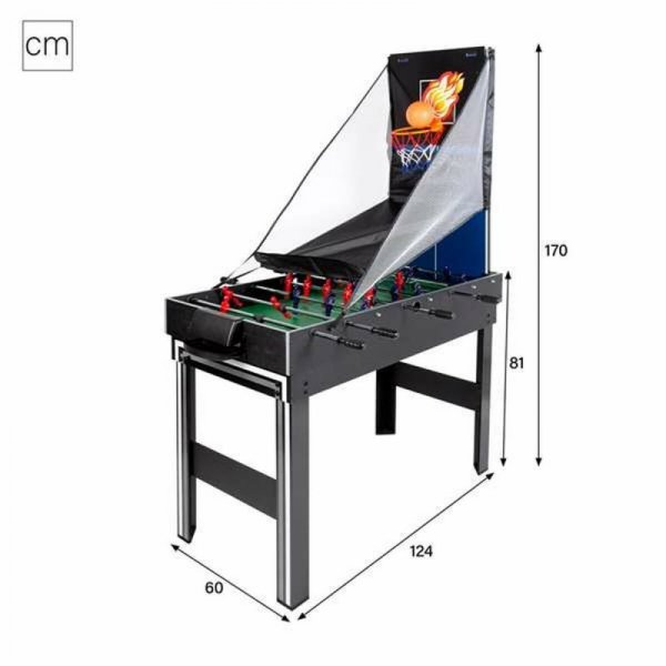 Stół do gier wieloosobowych Colorbaby Plastikowy 124 x 81 x 60 cm