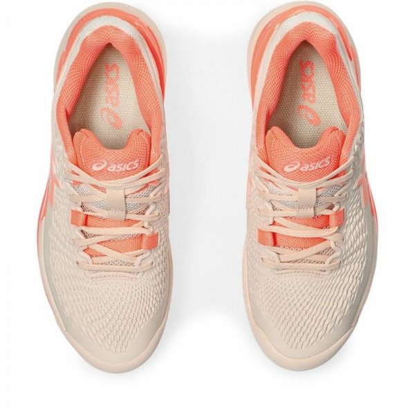 Buty damskie do tenisa Asics Gel-Resolution 9 Clay Łosoś