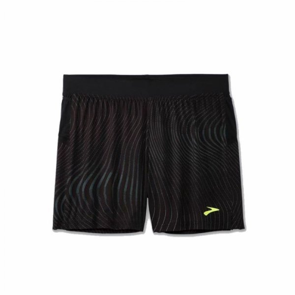 Krótkie Spodenki Sportowe Męskie Brooks Sherpa 5&quot; Czarny