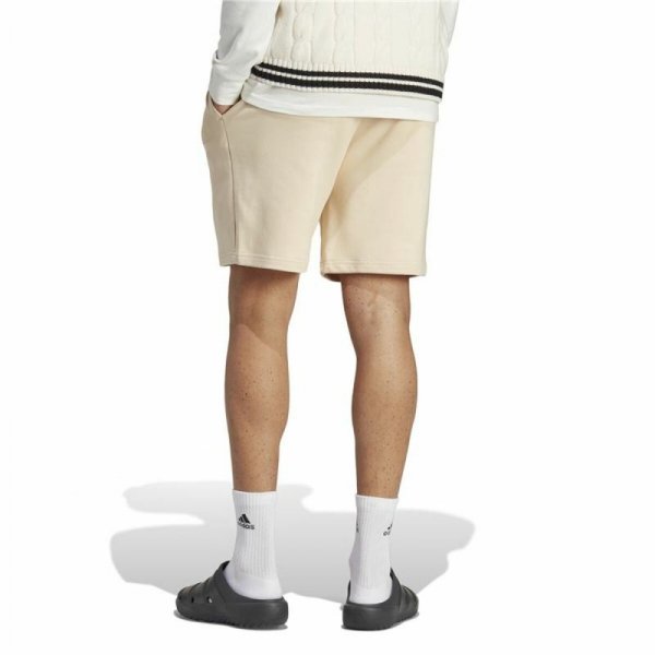 Krótkie Spodenki Sportowe Męskie Adidas All Szn Beżowy