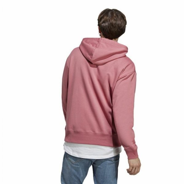 Bluza z kapturem Męska Adidas All Szn Hd Biały Łosoś