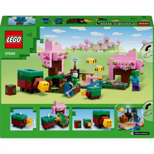 zestaw do budowania Lego Minecraft 21260 Cherry Garden Wielokolorowy 304 Części
