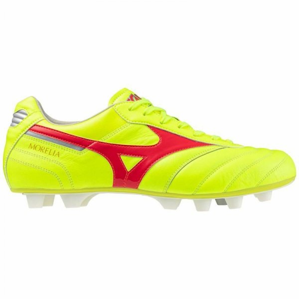 Buty sportowe dla dorosłych do gry w piłkę Mizuno Morelia II Elite Żółty