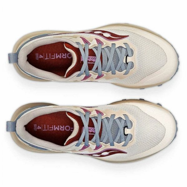 Obuwie Sportowe Damskie Saucony Peregrine 14 Beżowy