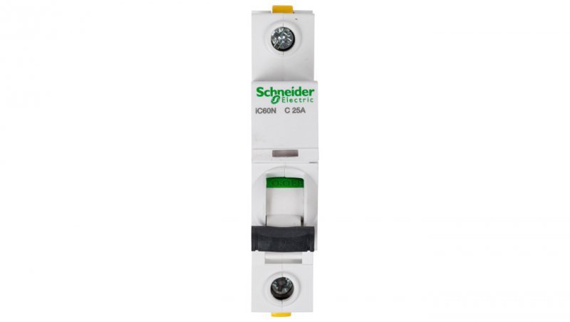 Wyłącznik nadprądowy 1P C 25A 6kA AC iC60N-C25 A9F04125