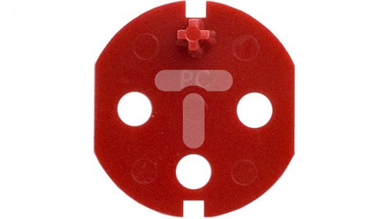 KOS45 Klucz uprawniający do gniazd DATA z taśmą samoprzylepną czerwony 351044