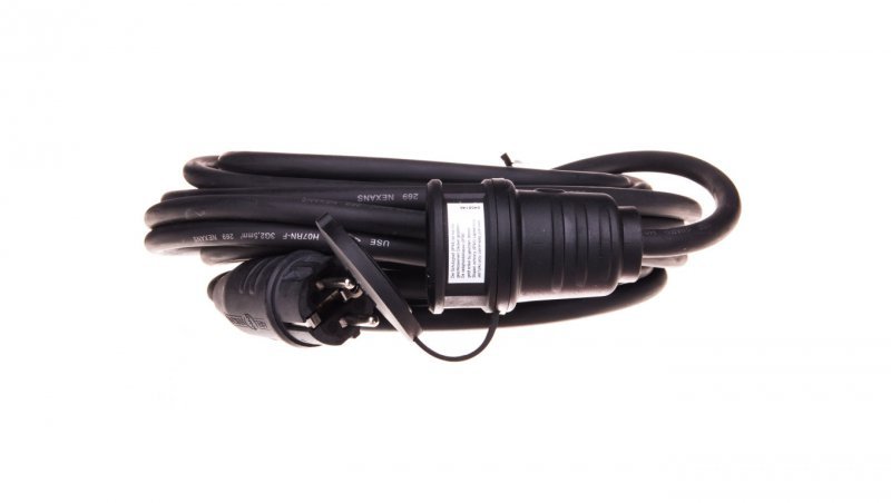 Kabel przedłużający (przedłużacz) IP44 10m 1x230V H07RN-F 3G2,5 1166814