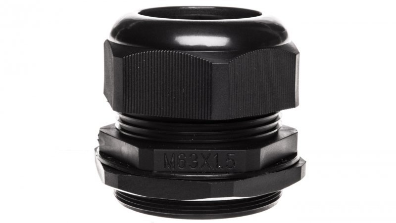 Dławnica kablowa poliamidowa M63 IP68 DP-EN 63 HM BK czarna E03DK-01040127001 /10szt./