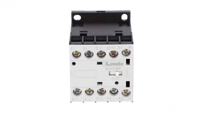 Stycznik mocy 3P 12A 5,7kW przy 400VAC AC3, cewka 12VDC, 1Z 0R 11BG1210D012