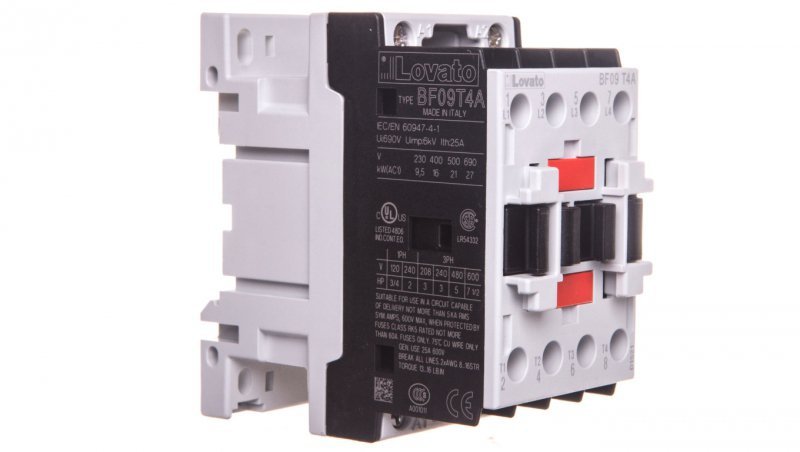 Stycznik mocy 25A AC-1 4P 230V AC 0Z 0R  BF09T4A230