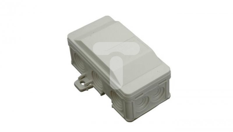 Puszka odgałęźna natynkowa 10-torowa 90x45x40mm Klik IP54 szara 6410-10