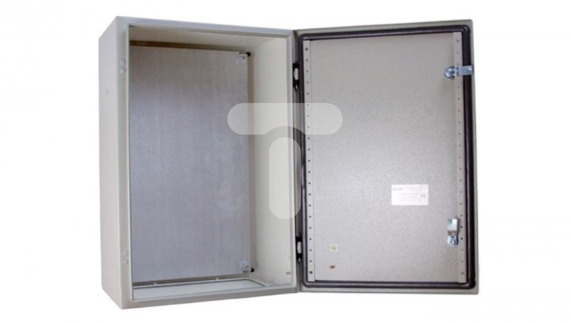 Obudowa metalowa 600x600x310mm IP65 z płytą montażową RN 606030 (RAL 7035) R30RS-01011102000