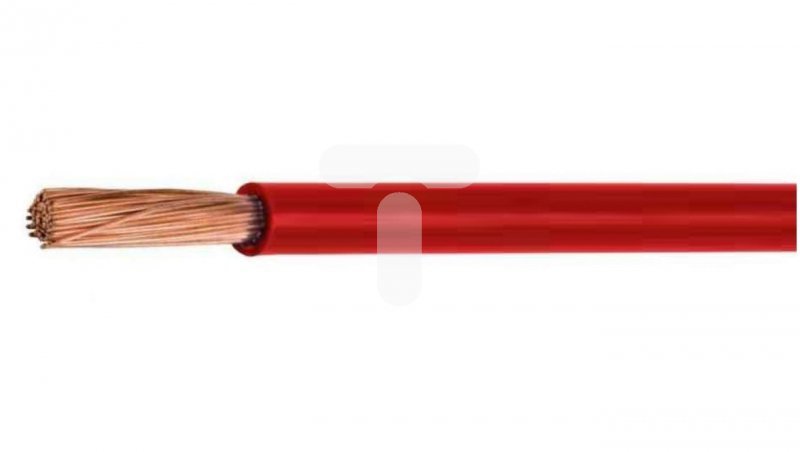 Przewód instalacyjny H07V-K (LgY) 50 czerwony /bębnowy/