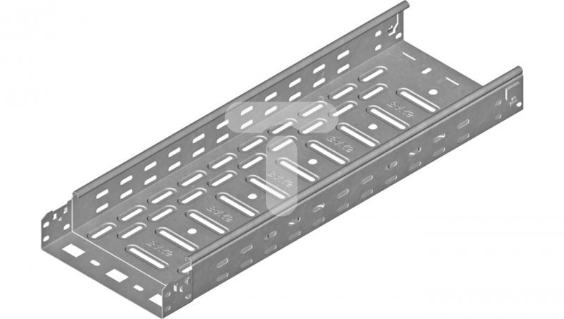 Korytko kablowe perforowane 100x60mm 1,0mm KFJ100H60/3 162623 /3m/