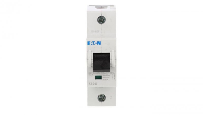 Wyłącznik nadprądowy 1P D 50A 25kA AC AZ-D50 211814