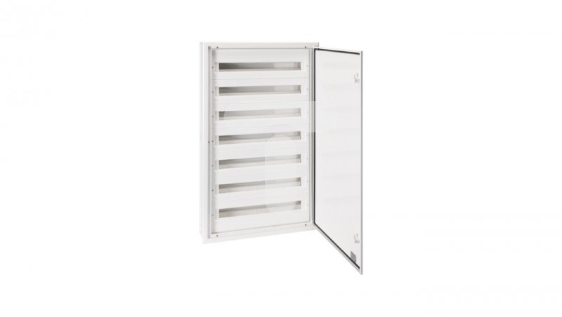 Rozdzielnica modułowa 7x24 podtynkowa IP54 DARP-168 drzwi alum. biały 9.724