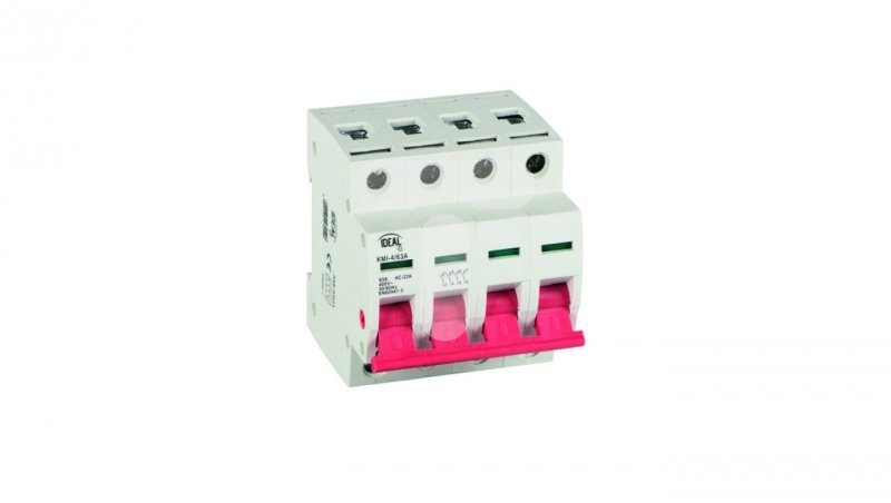 Rozłącznik modułowy izolacyjny 63A 4P KMI-4/63A 27250