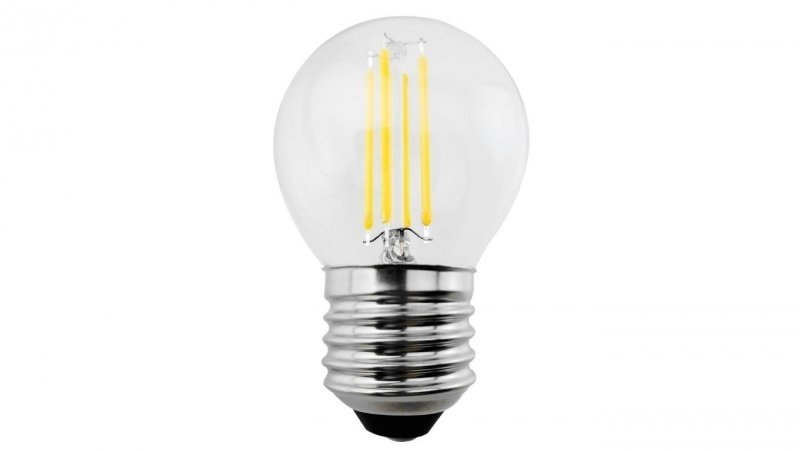 Żarówka filamentowa LED E27, 6W 230V Maclean Energy MCE284 WW ciepła biała 3000K 600lm retro edison ozdobna