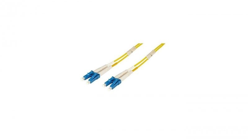 Kabel krosowy /Patchcord światłowodowy OS2 9/125 SM LC-LC Duplex 2m śr. 2mm / EFB