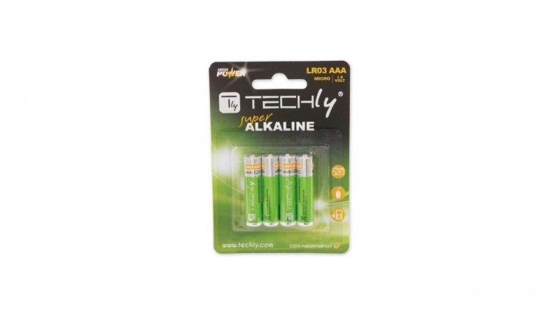 Baterie alkaliczne LR03 AAA 4 pack TLY 307001