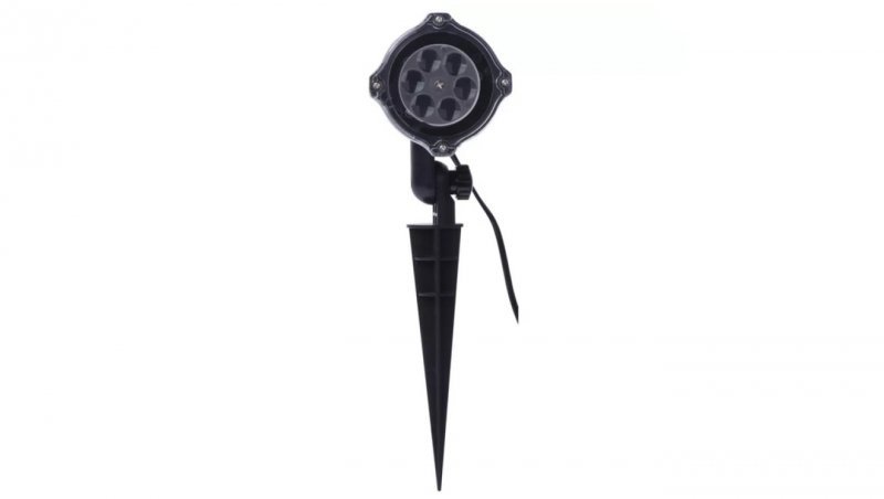 Projektor ogrodowy - 9 LED mieniące bałwanki 20 cm IP44 RGB ZY2373