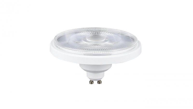 Żarówka SPACE ES111 LED 12W W/WW gu10 30 stopni 1200lm 230V AR111 ciepła biała obudowa biała (bez otworów)