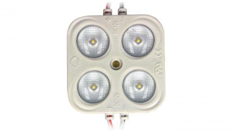 LED line Moduł reklamowy OPTO 4x SMD2835 12V 6500K 3W 7 lat gwar.