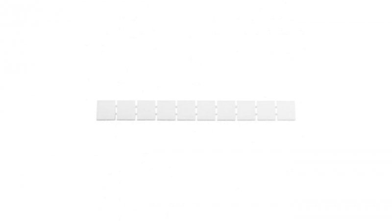 Oznaczniki na złączki 3.65x10.7mm ZB4 bez nadruku 1pasek-10szt DGN 4135
