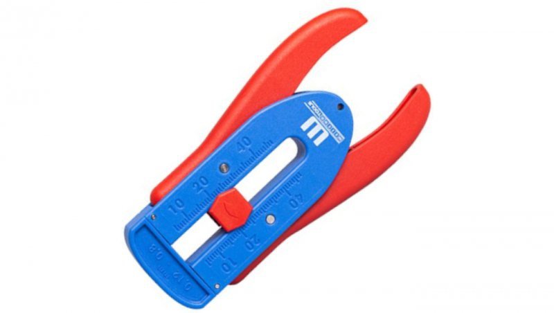 Ściągacz izolacji cienkich przewodów 0,12-0,8 mm2 / Ściągacz izolacji do przewodów alarmowych / Wire Stripper S /51000002