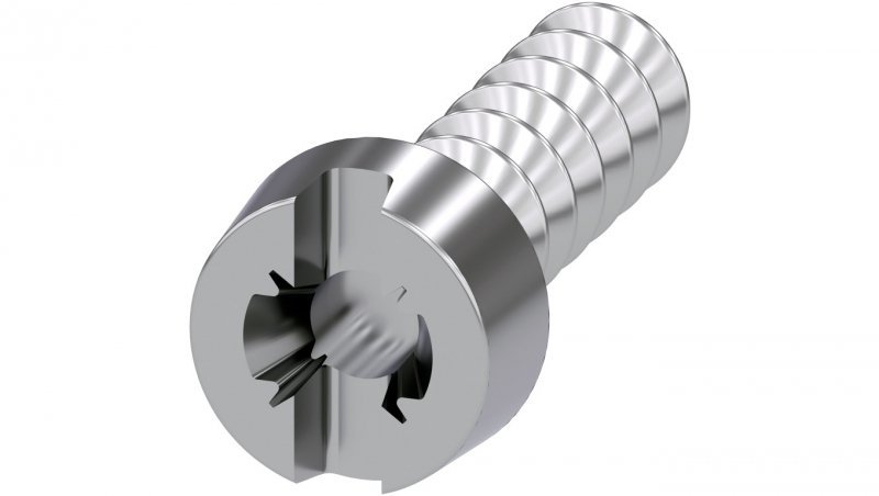 Śruba uziemiająca do urz. w wersji metalowej 22mm zast. przy montażu urz. metalowych w panelach nieprzewodzących 3SU1950-0KK80-0