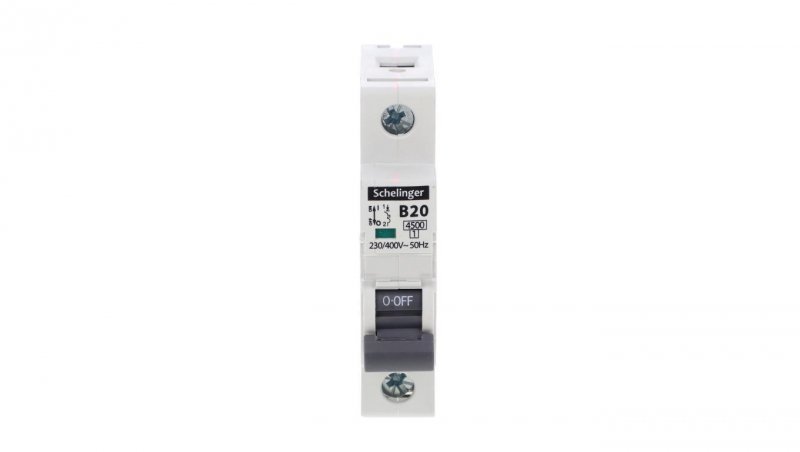 WYŁĄCZNIK NADPRĄDOWY 1P B 20A SCHELINGER