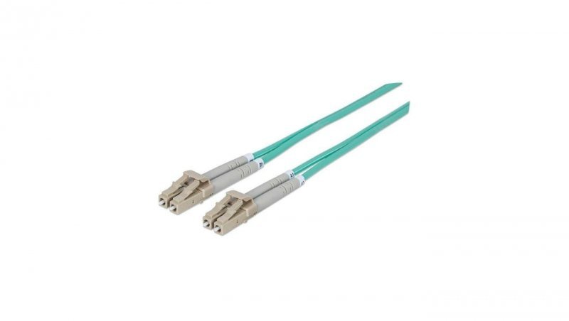 Patchcord światłowodowy OM3 50/125 MM LC-LC Duplex 1m