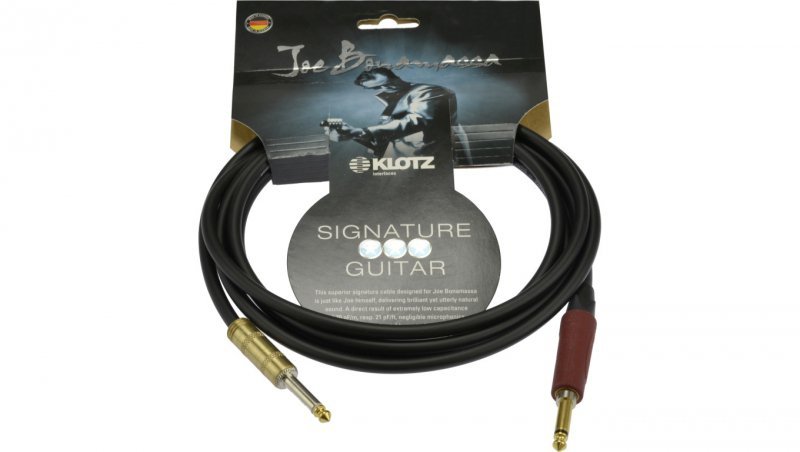 KLOTZ Joe Bonamassa Kabel instrumentalny Audio Jack 6,3mm Mono (wtyk Silent Plug / wtyk) 3m