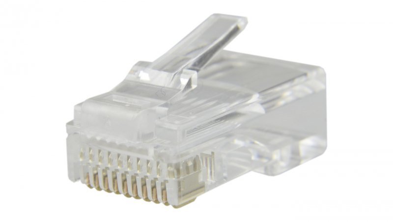 Wtyk modularny RJ50 10P10C na drut