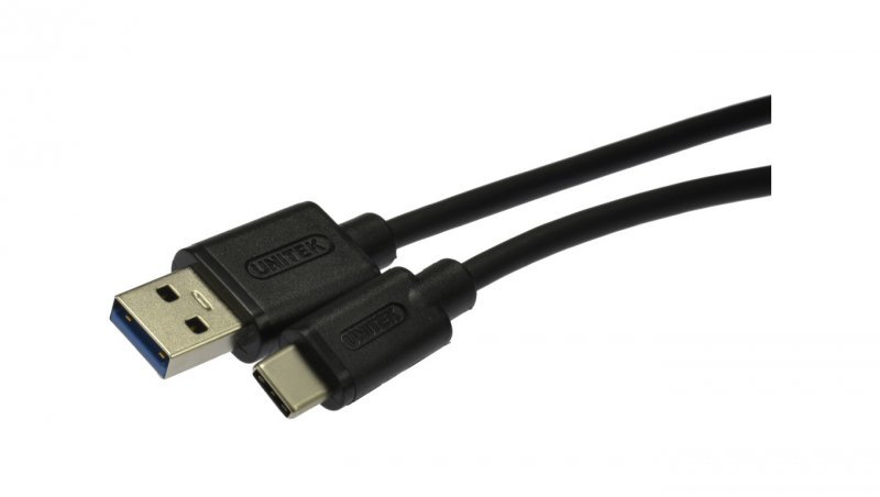 UNITEK KABEL USB TYP-C USB 3.1 - USB A, Y-C474BK+