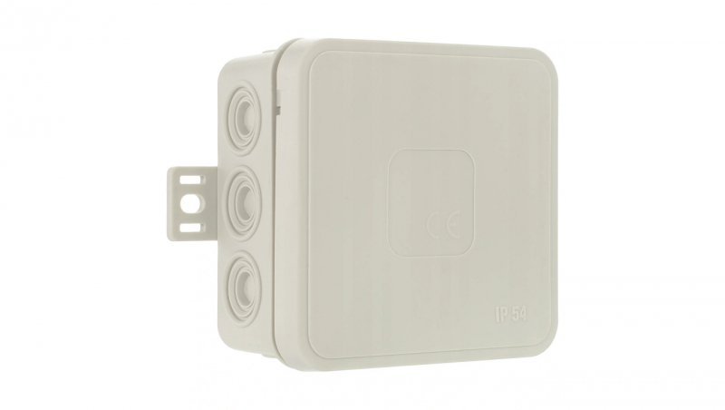 Puszka hermetyczna IP54 V7 98x98x41mm szara ViPlast 037-03