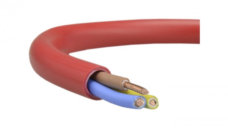 Kabel silikonowy HDGs PH90 3x1,5 300/500V drut /100m/