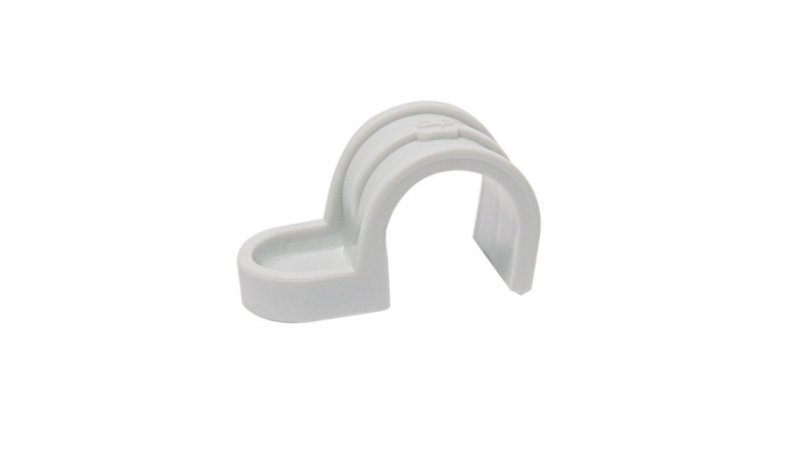 Nylonowy uchwyt pojedynczy FP 22mm do rurek instalacyjnych (922FP) (100szt.)