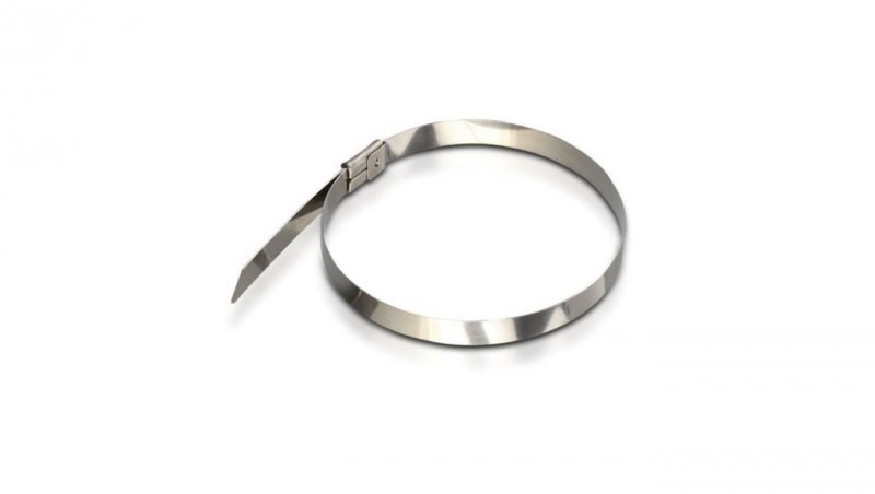Opaska kablowa 250/4,6mm stal nierdzewna 100szt. 11189