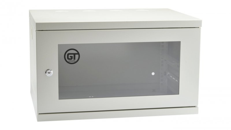 Szafa wisząca RACK 19 6U 400mm szara GT