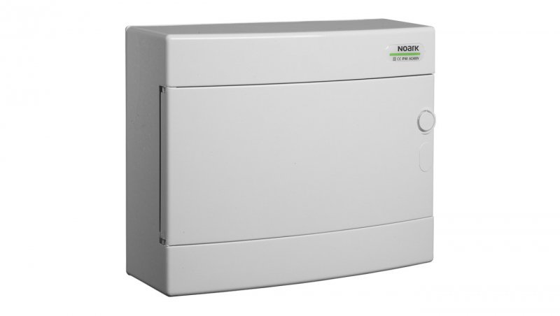Obudowa instalacyjna PNS skrzynka natynkowa 1x12 modułów 287x236x112mm plastikowa biała IP40 NOARK