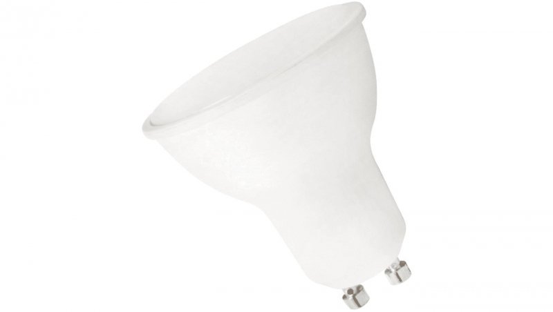 Żarówka LED GU-10 230V 7,5W mleczna 710lm ciepła