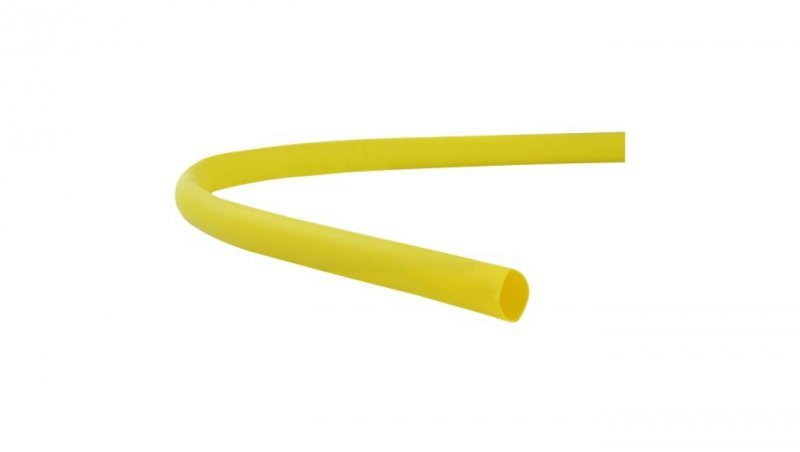 Rura termokurczliwa RC 1,6/0,8 żółta /1m