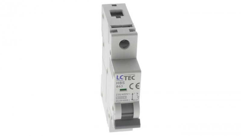 Wyłącznik nadprądowy HBS 1P 1M 1F B 63A 10kA