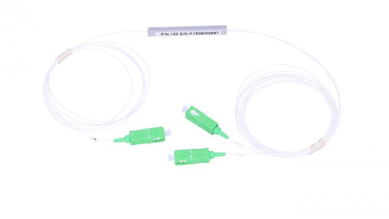 Splitter 900um, 1,5m Extralink 1:2 PLC SC/APC