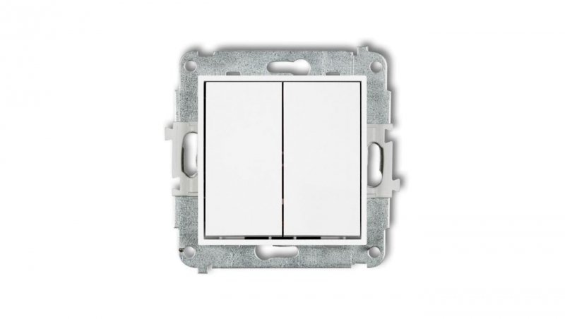 MINI Mechanizm łącznika świecznikowego biały mat 25MWP-2